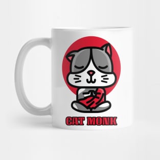 Cat Monk Mug